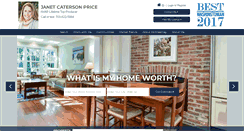 Desktop Screenshot of janetpricehomes.com